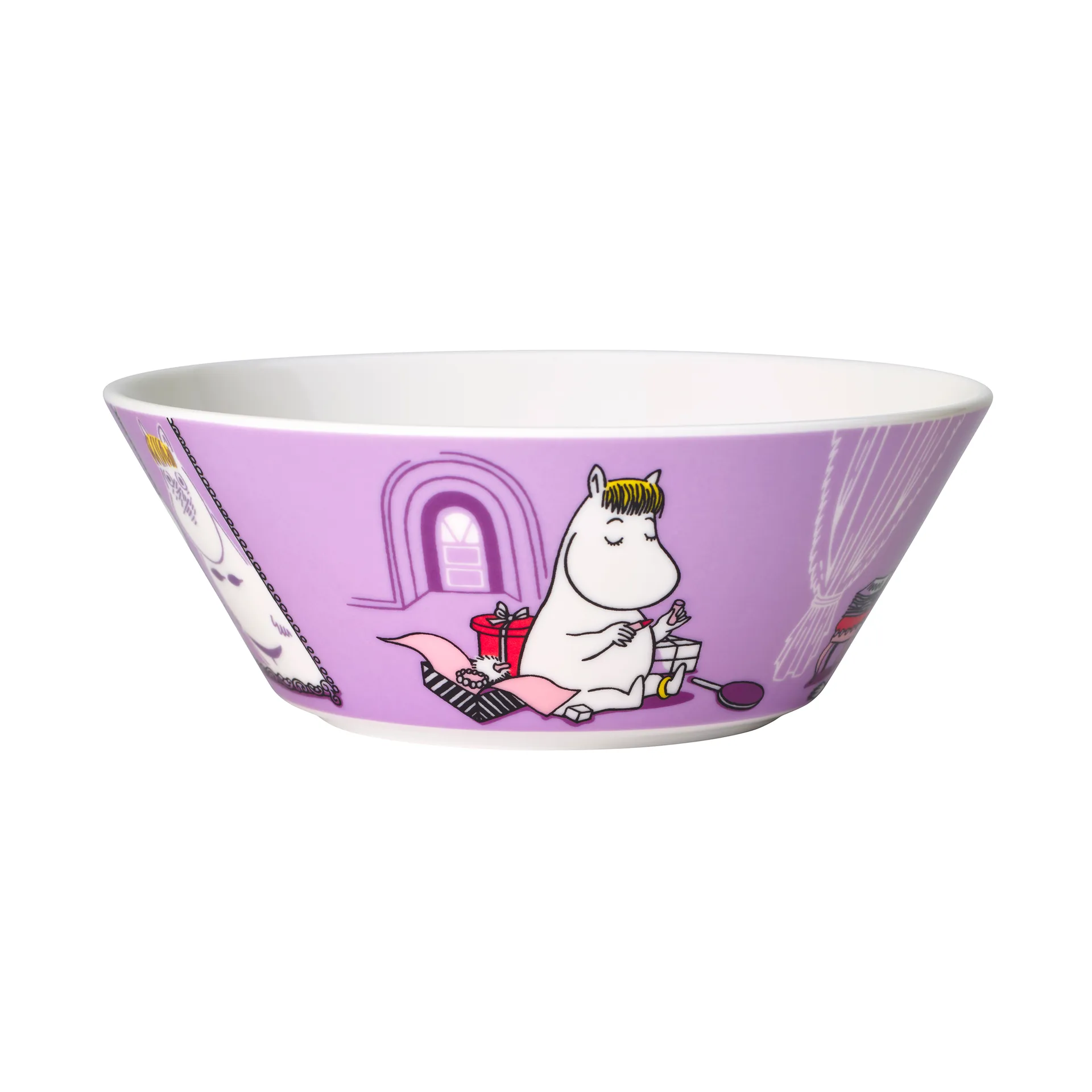 Moomin Arabia Snorkfrøken Mumiskål lilla lilla