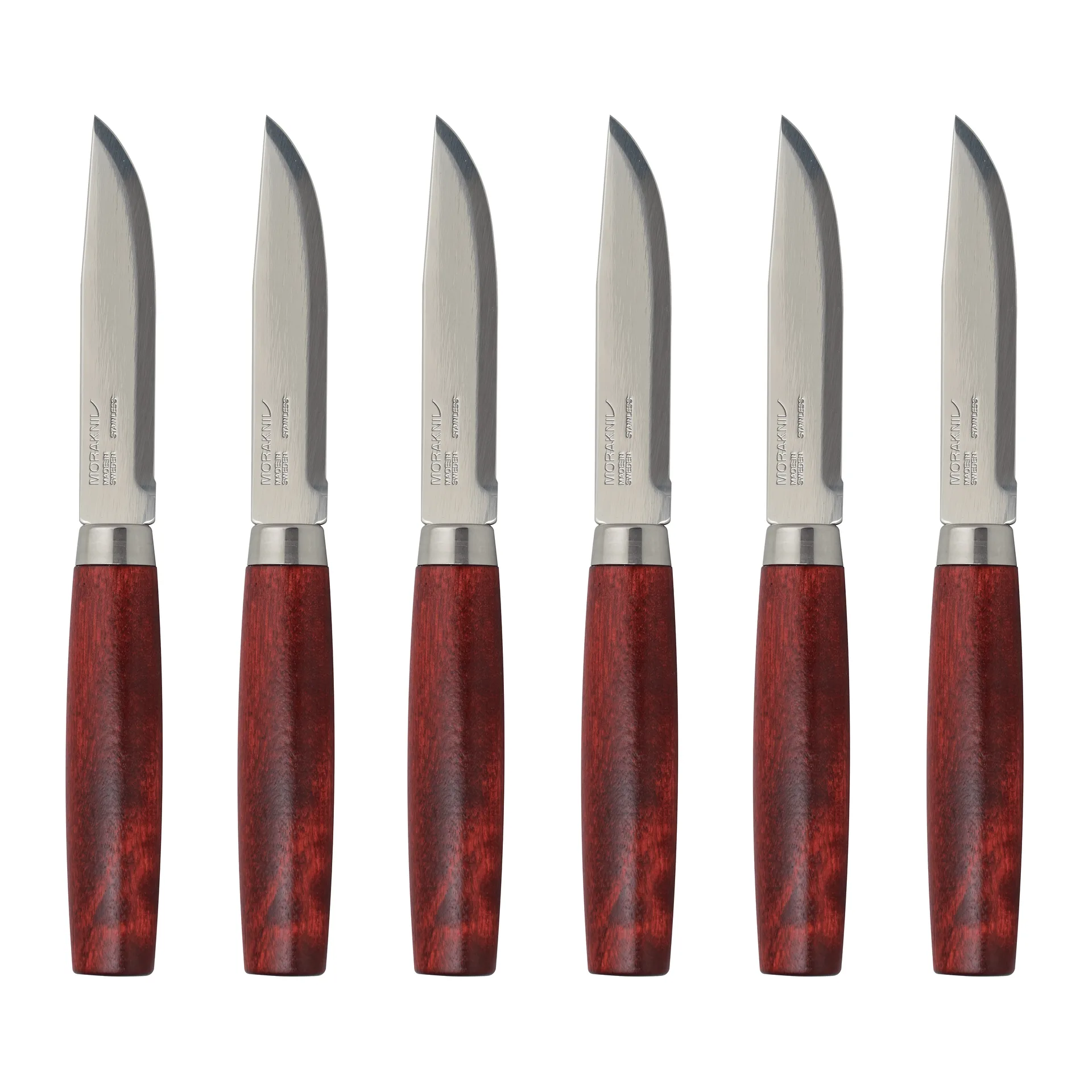 Morakniv Morakniv Classic Steak Knive 6-pak Rød billede