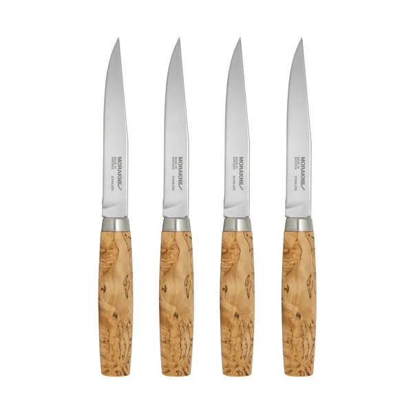 Morakniv Masur Steak Knife 4-pack, Natur