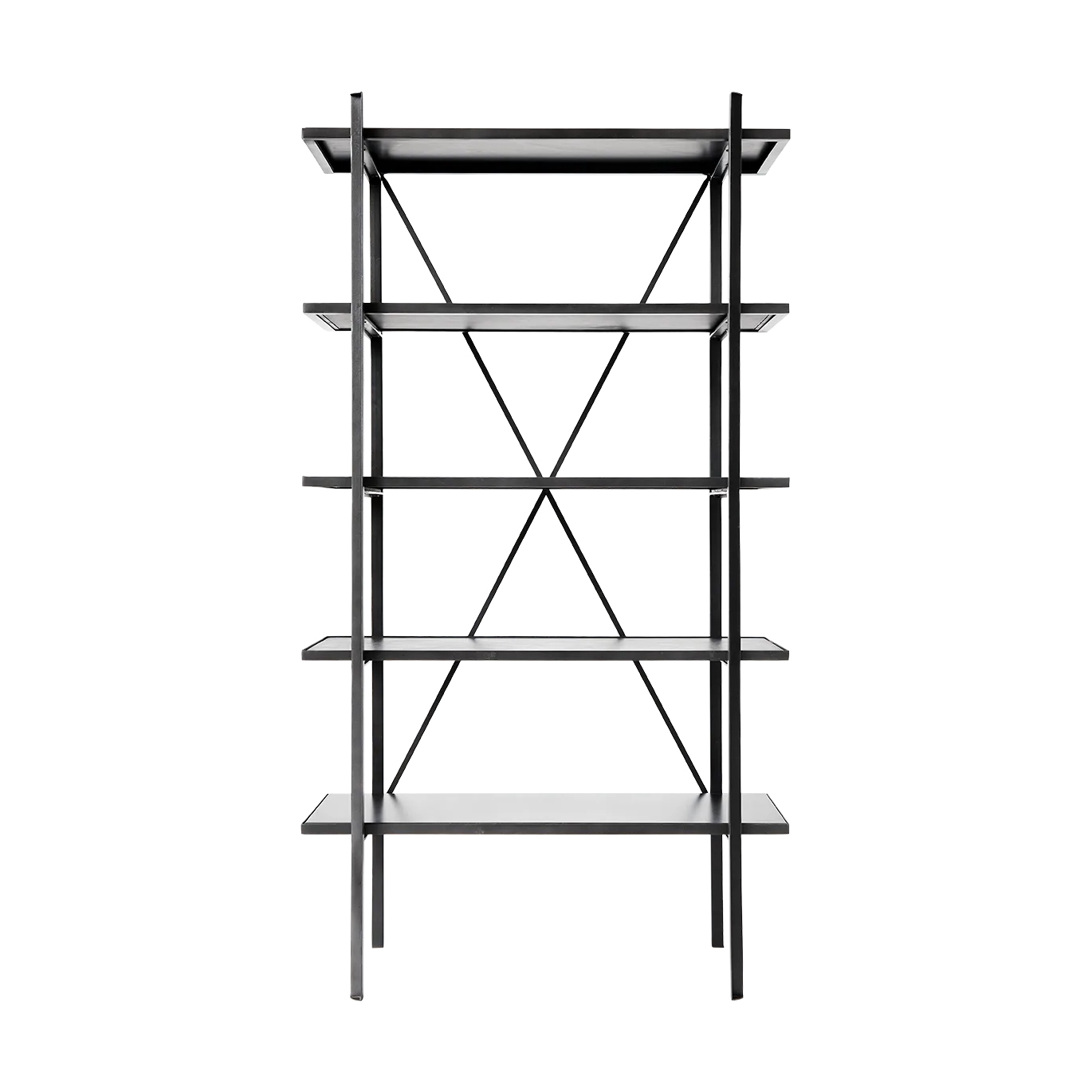 MUUBS Austin gulvhylde 90x160 cm Sort