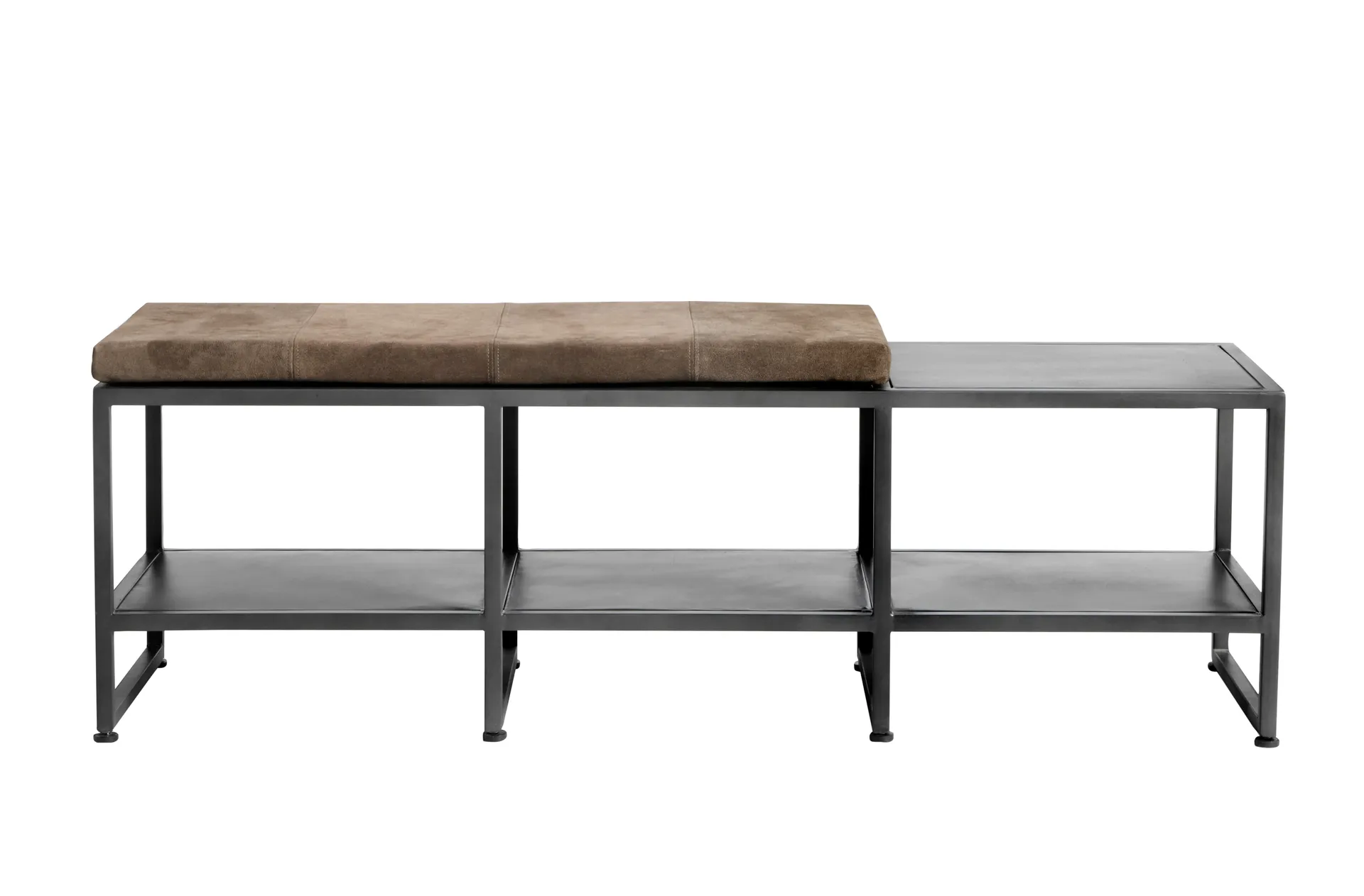 MUUBS Bænk Bronx L 135 cm Black