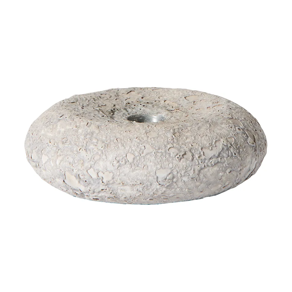 MUUBS Bougeoir Luna Grey, Ø13x4,8 cm