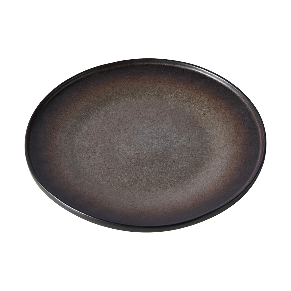 Muubs - Ceto Desserttallerken Ø22 - Mocha, Ø22xH1,7 cm - Keramik - Mocha