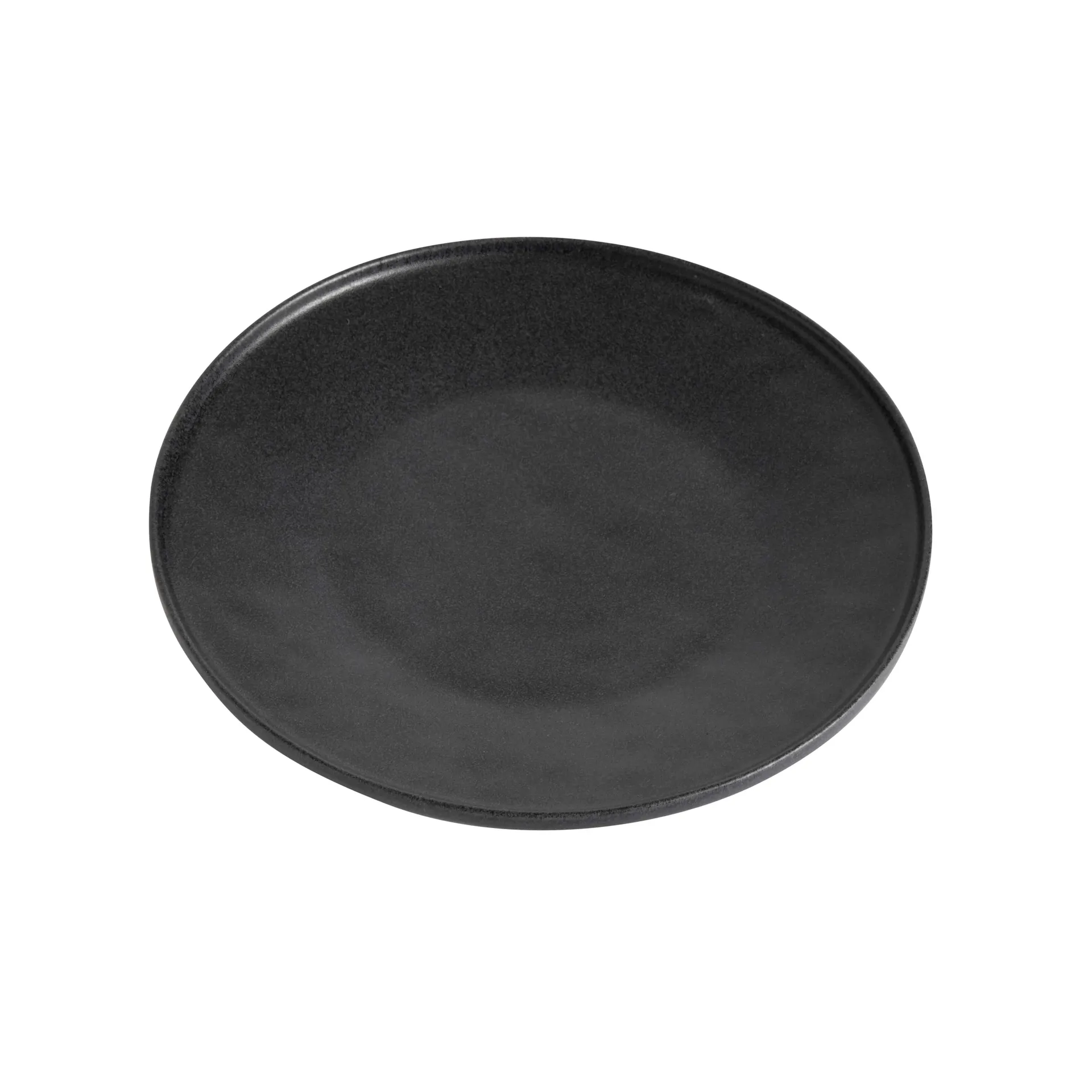 Muubs - Ceto Desserttallerken Ø22 - Antracit, Ø22xH1,7 cm - Keramik - Antracit