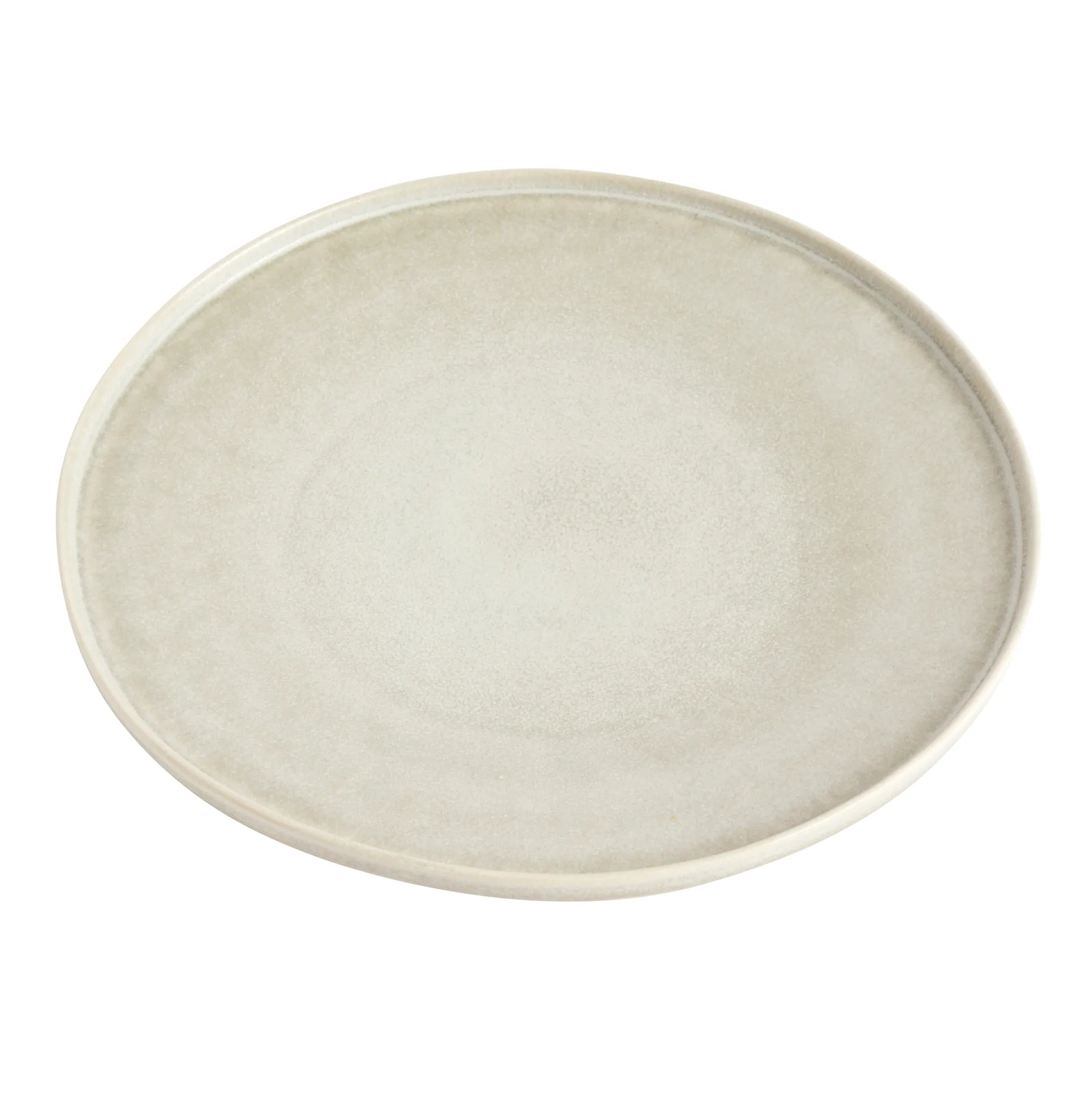 Muubs - Ceto Middagstallerken Ø27,5 - Soft Grey, Ø27,5xH1,7 cm - Keramik - Soft Grey