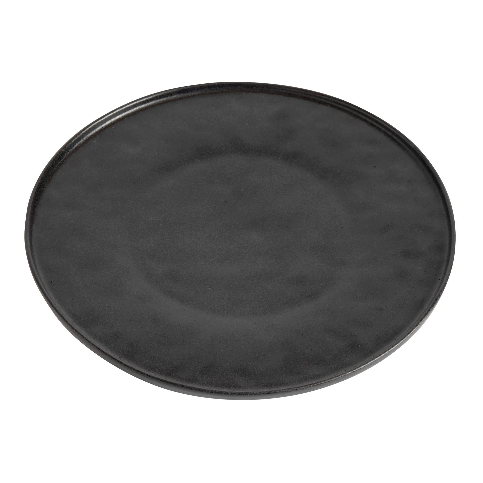 Muubs - Ceto Middagstallerken Ø27,5 - Antracit, Ø27,5xH1,7 cm - Keramik - Antracit