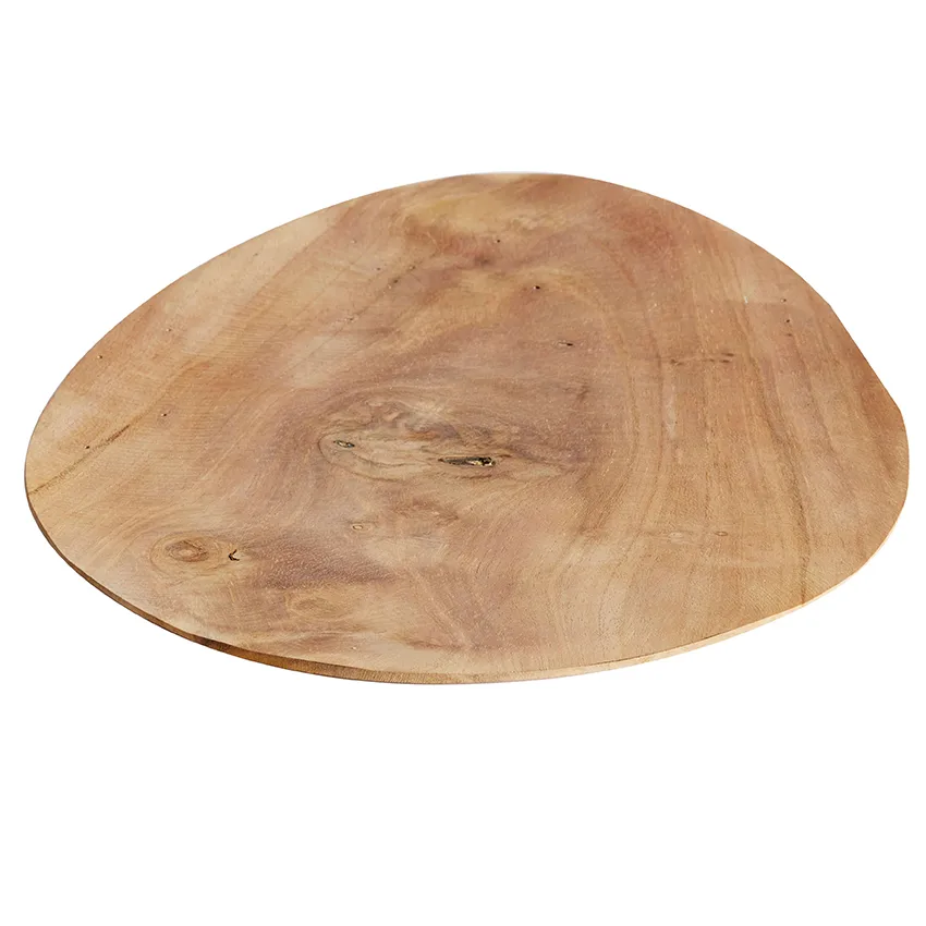 MUUBS Drop tallerken 19x25 cm Natur billede