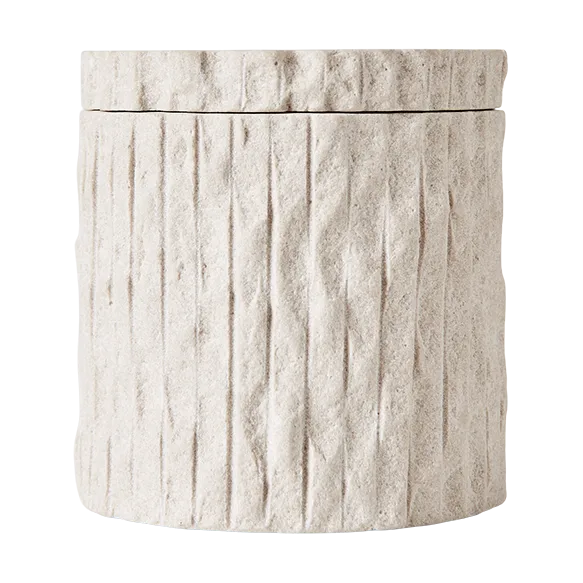 MUUBS Kama krukke med låg Ø9,5 cm Sand