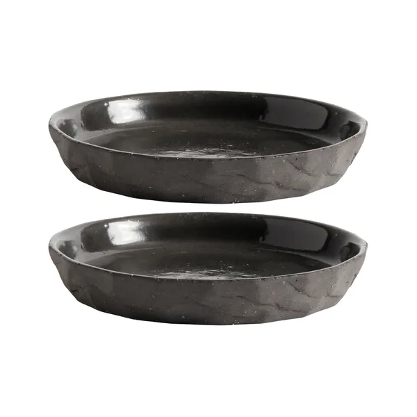 Kuri tallrik Ø16 cm 2-pack, Stone