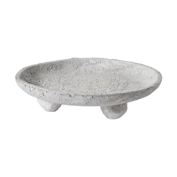 Luna bricka, Grey, Ø34x8 cm