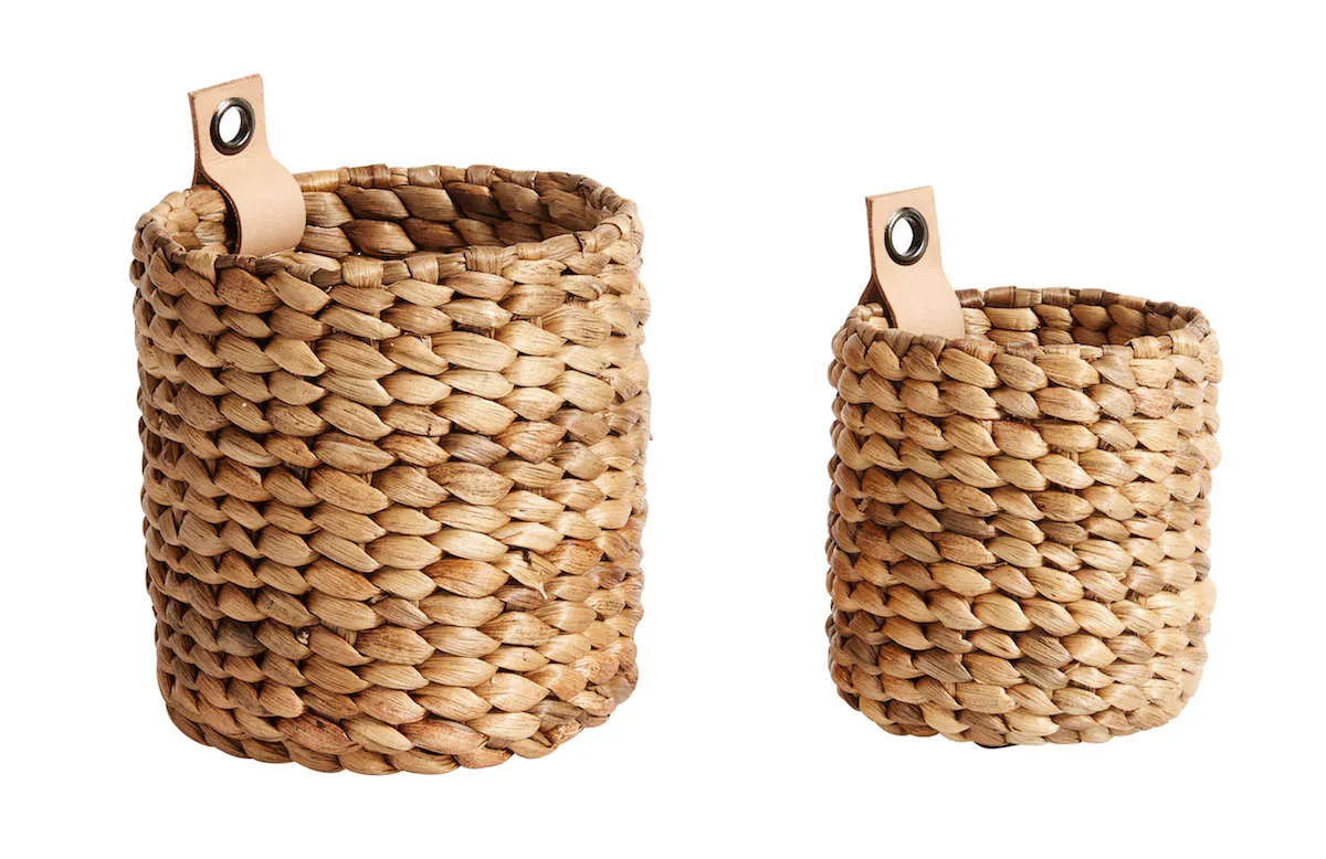 Muubs - Kurv Mini - S/2 (XS+S) - Natur, Ø14xH15 cm