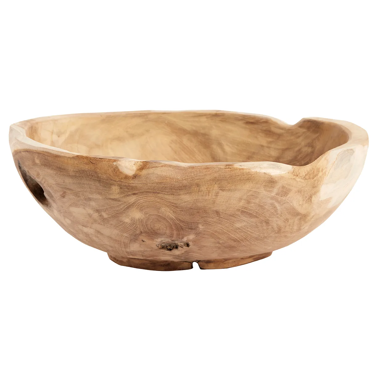 MUUBS Muubs teak salatskål 30 cm Natur billede