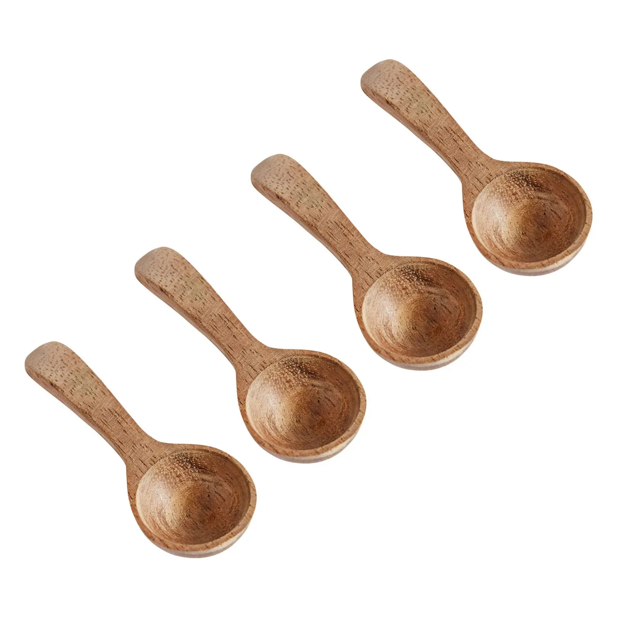 Muubs - Ske 4 stk. Salt - Natur Teak