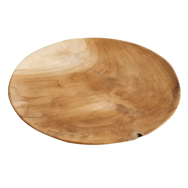 Muubs teak tallrik 37 cm, Natur