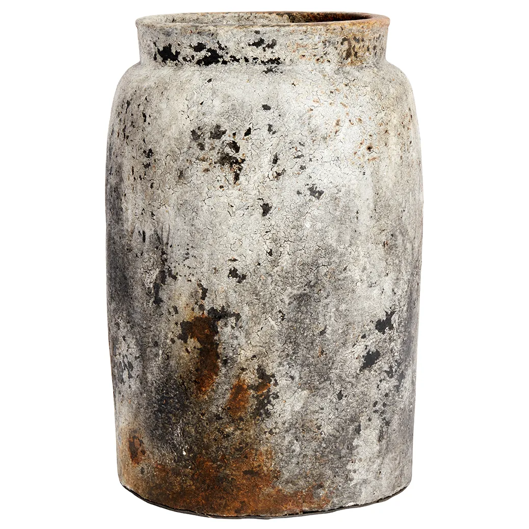 MUUBS Pot Echo Ø h40cm Rouille-gris