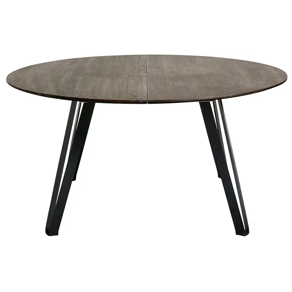 Space matbord Ø 150 cm, Rökt ek