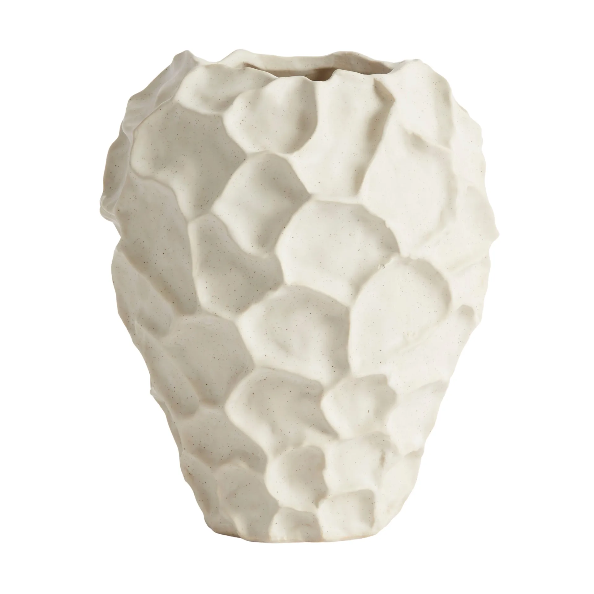 MUUBS Vase Soil 21,5 cm Vanilla