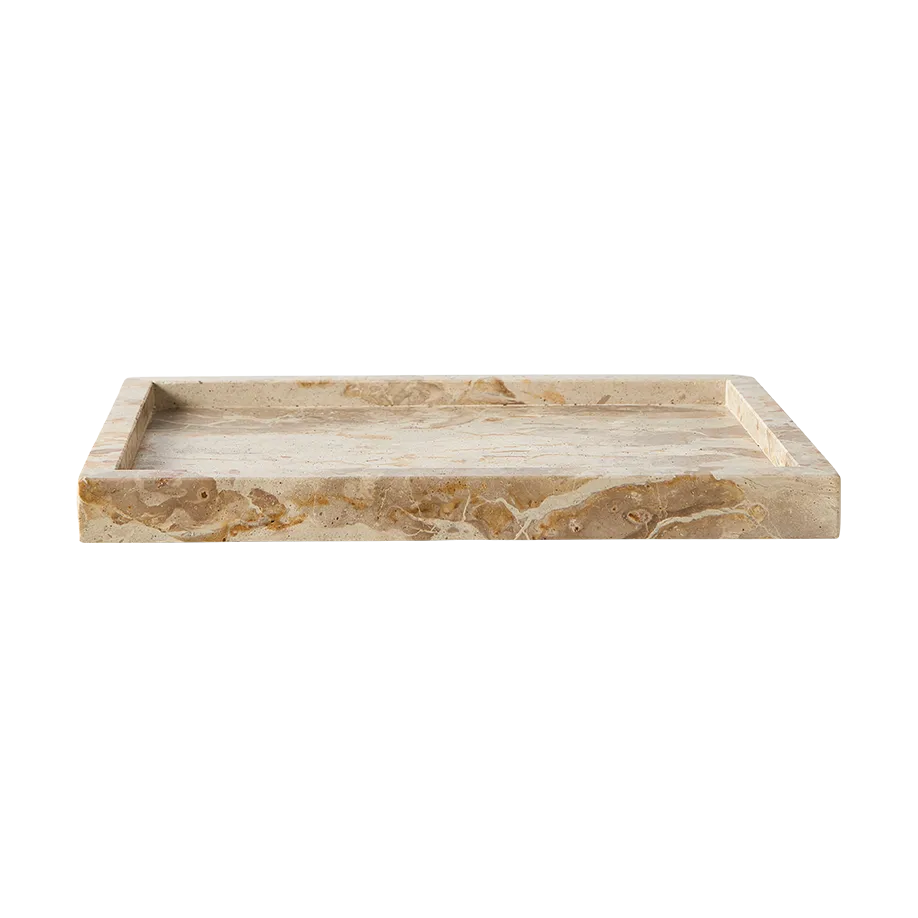 Muubs - Bakke Vita - Seashell Marmor - B20xL30xH2,8 cm