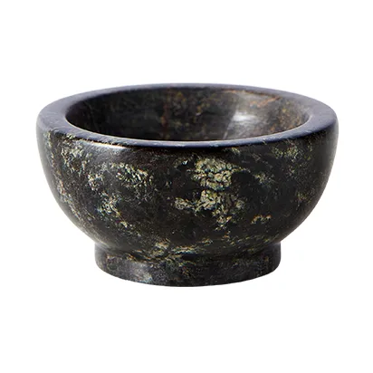 Muubs - Salt skål Vita - Seagrass Marmor - Ø6,3xH3,5 cm