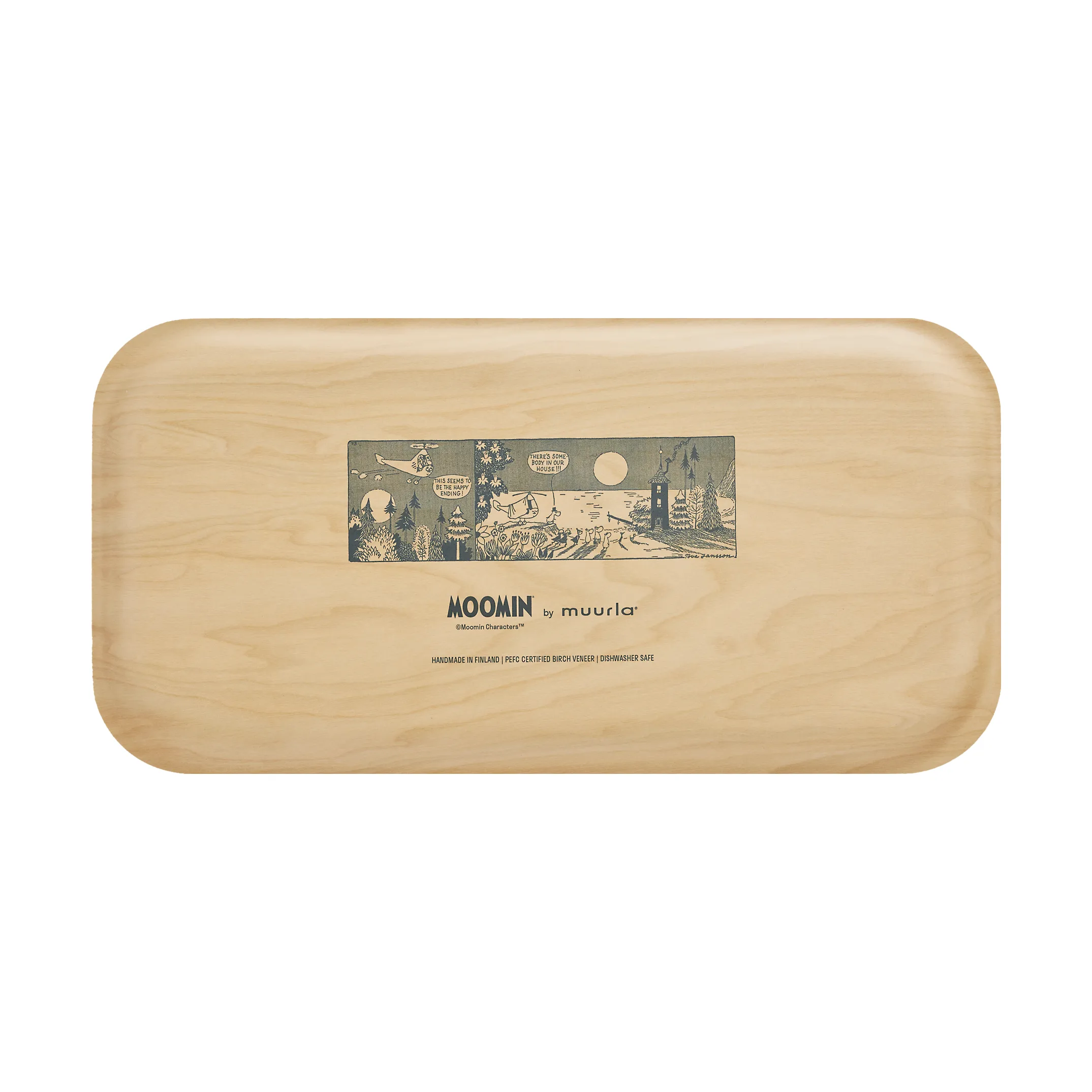 Muurla | ムールラ からのムーミン トレイ 22x43 cm - NordicNest.jp