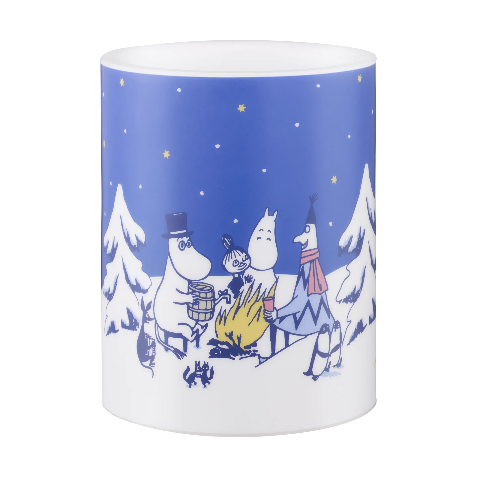 Muurla Bougie bloc LED Moomin 12,5 cm Starry night