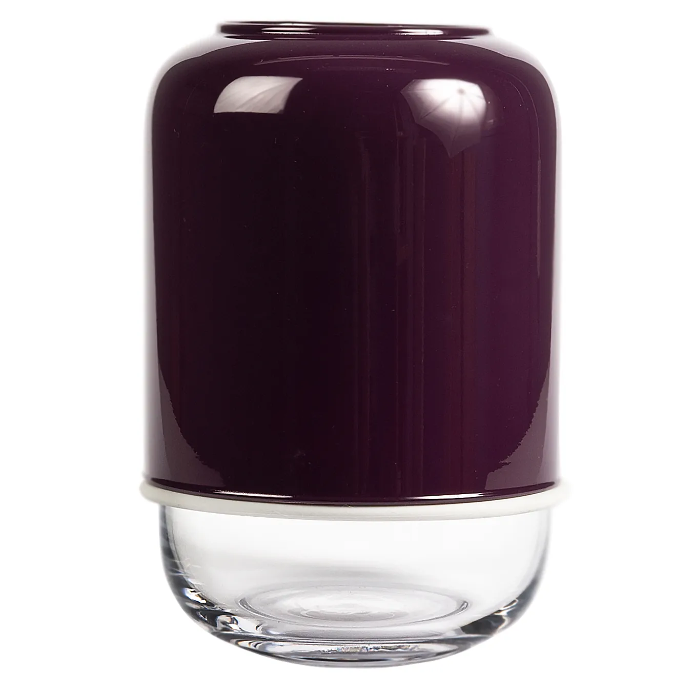 Muurla Capsule justerbar vase 18&ndash;28 cm Lilla-klar