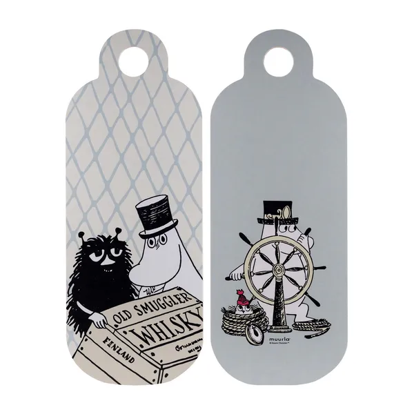 Chop & Serve The Adventurer bricka 17x44cm, Multi