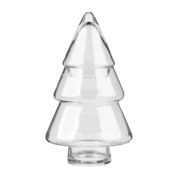Glass tree glasburk med lock, 30 cm