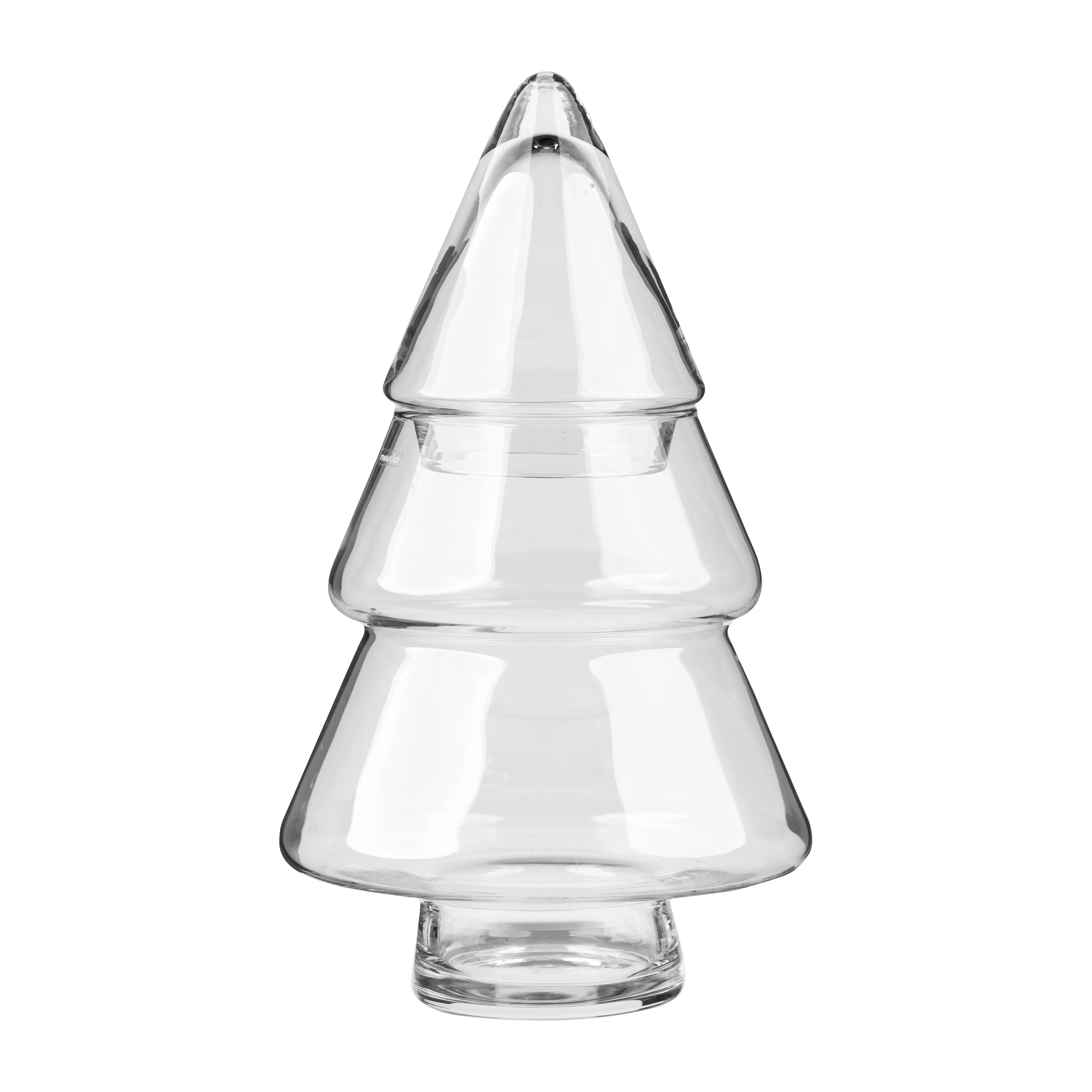 Muurla Glass Tree Glasdose mit Deckel, 30 cm – Muurla