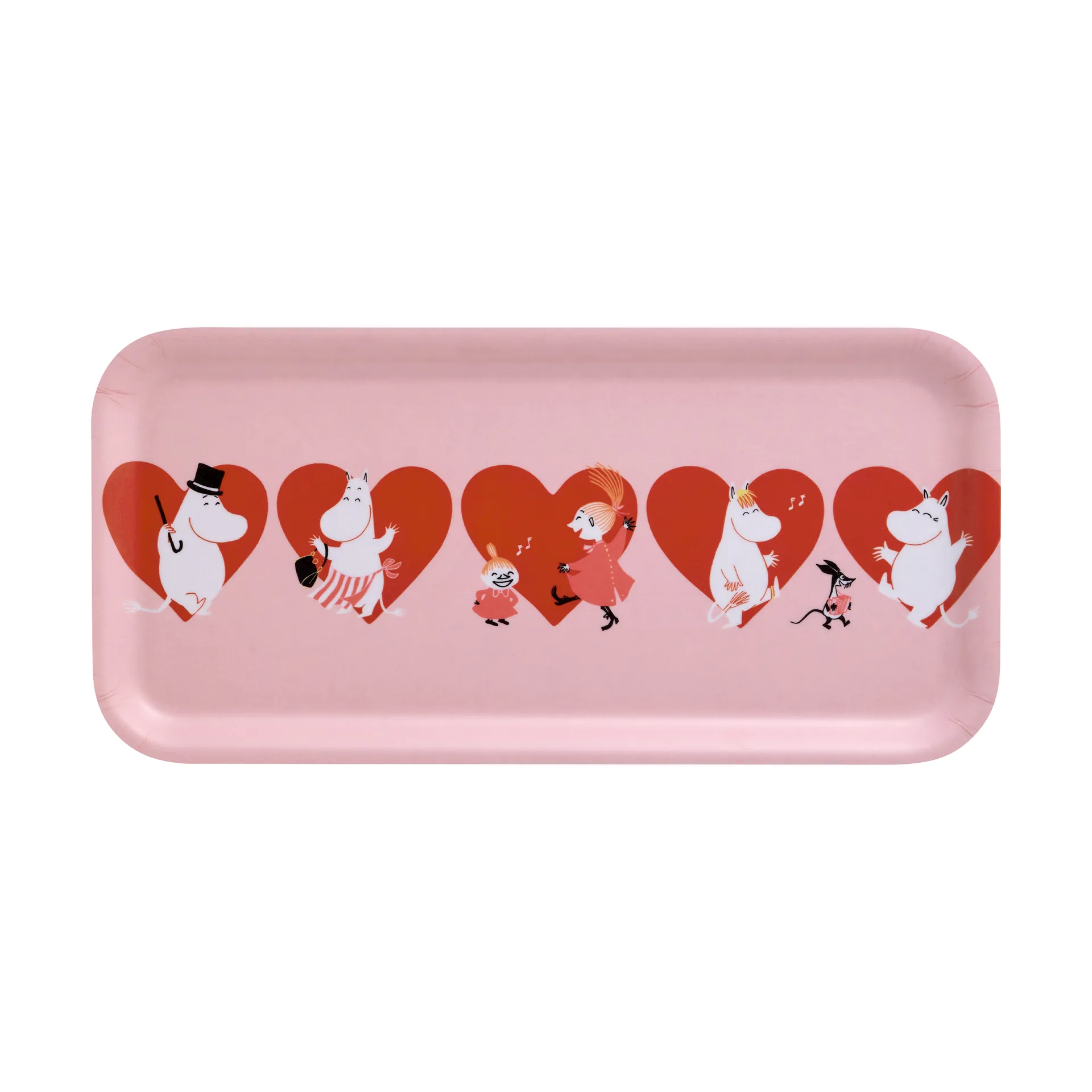 Muurla Moomin bakke 13x27 cm Heart