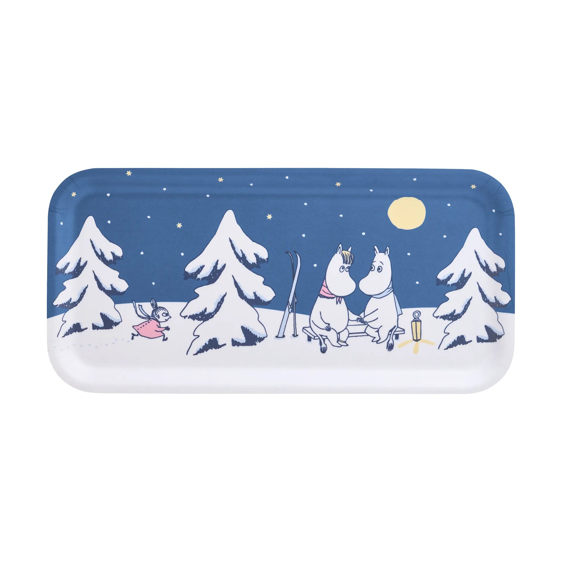 Muurla Moomin bakke 13x27 cm Starry night