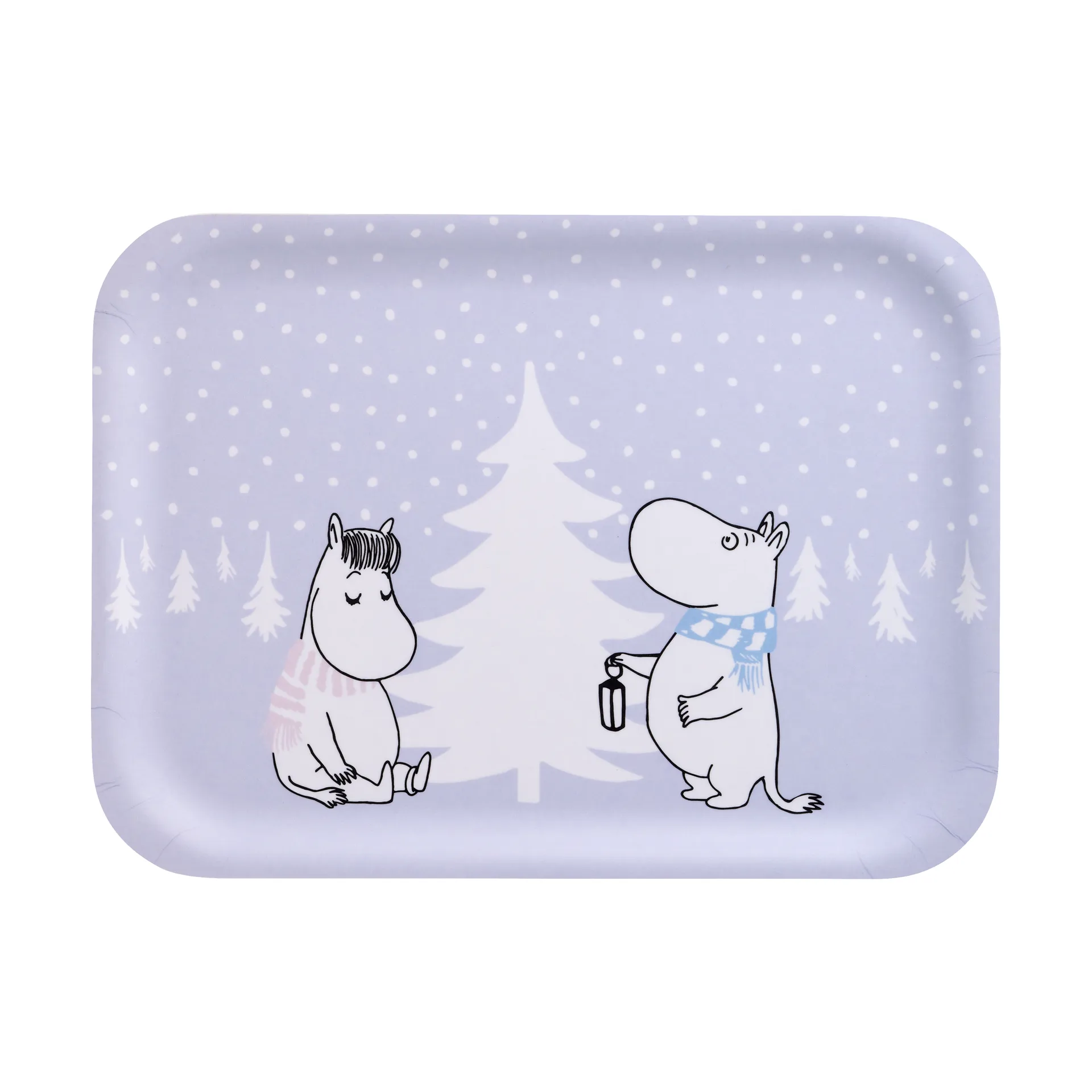 Muurla Moomin bakke 20x27 cm Snowfall