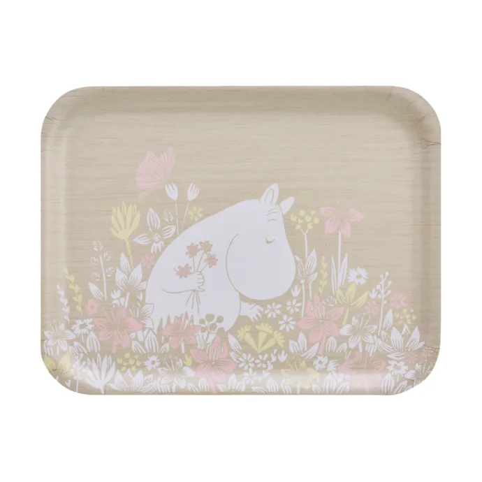 Muurla Moomin bakke 28x36 cm Flower field