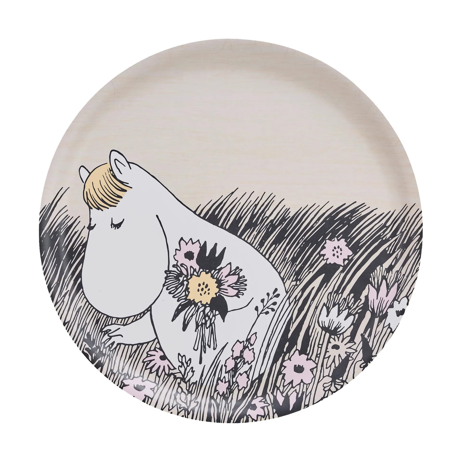 Muurla Moomin bakke Ø35 cm Summer night