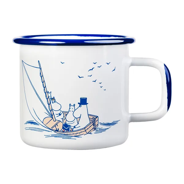 Moomin emaljmugg 37 cl, Sailors