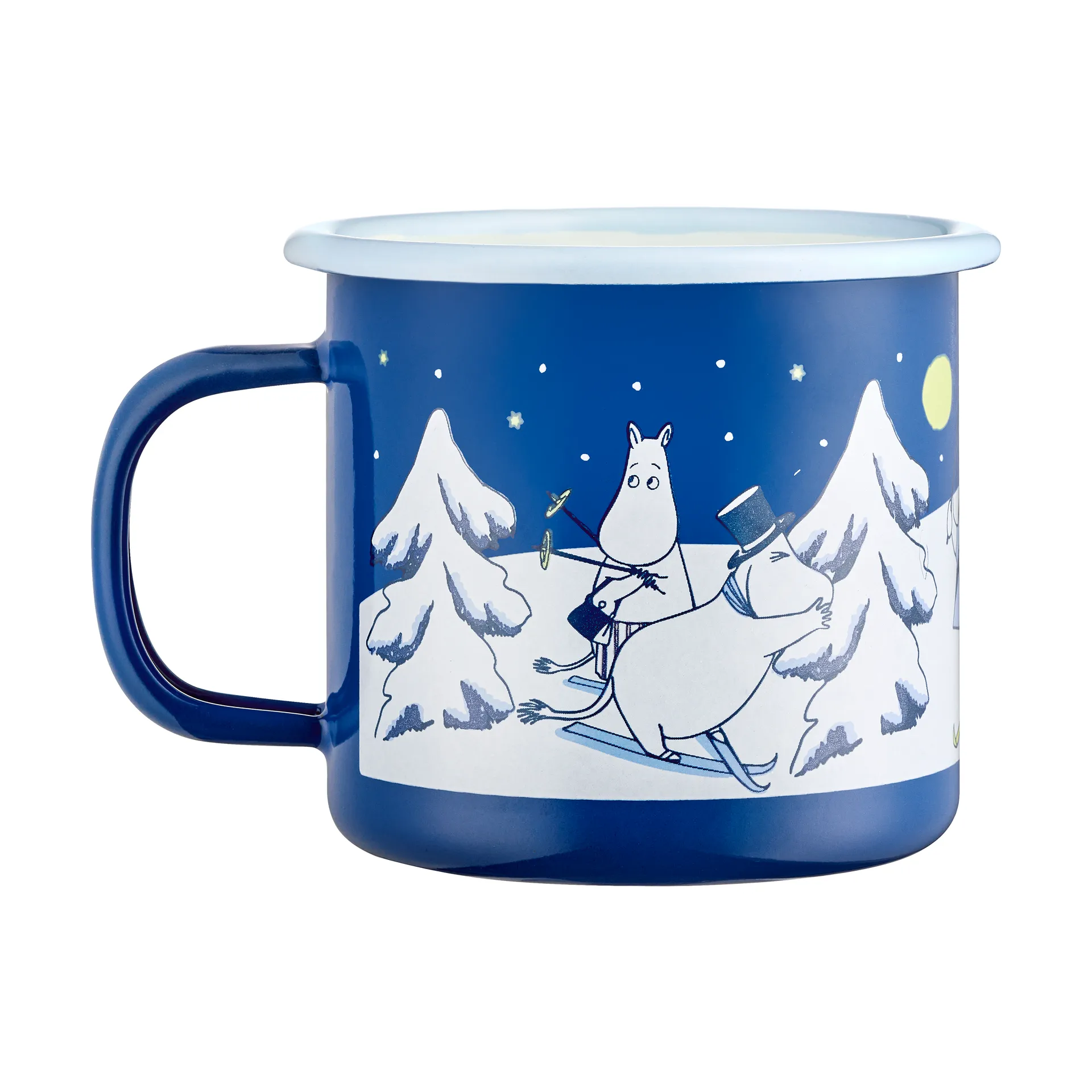 Muurla Moomin emaljmugg 37 cl Starry night