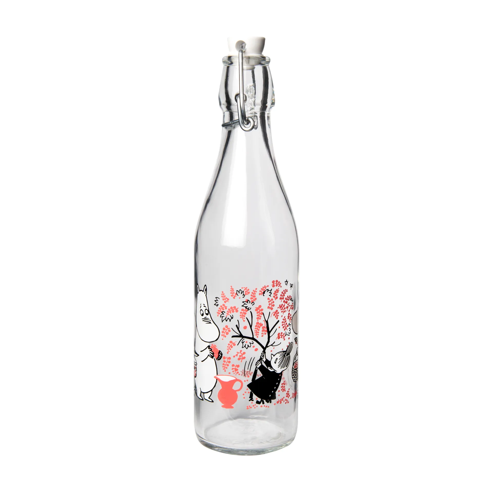 Muurla Mumi glasflaske 0,5 l Berries