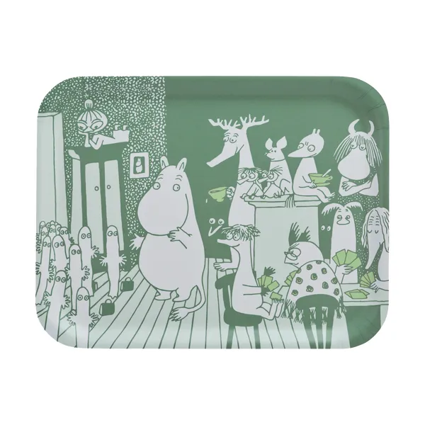 Mumin bricka 28x36 cm, Room for all