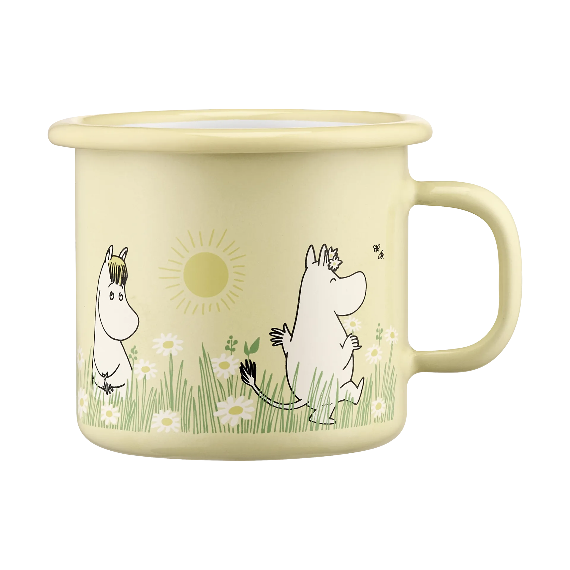 Muurla Mumin emaljmugg 25 cl Meadow