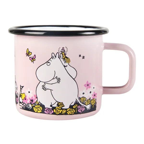 Mumin emaljmugg kram 37 cl