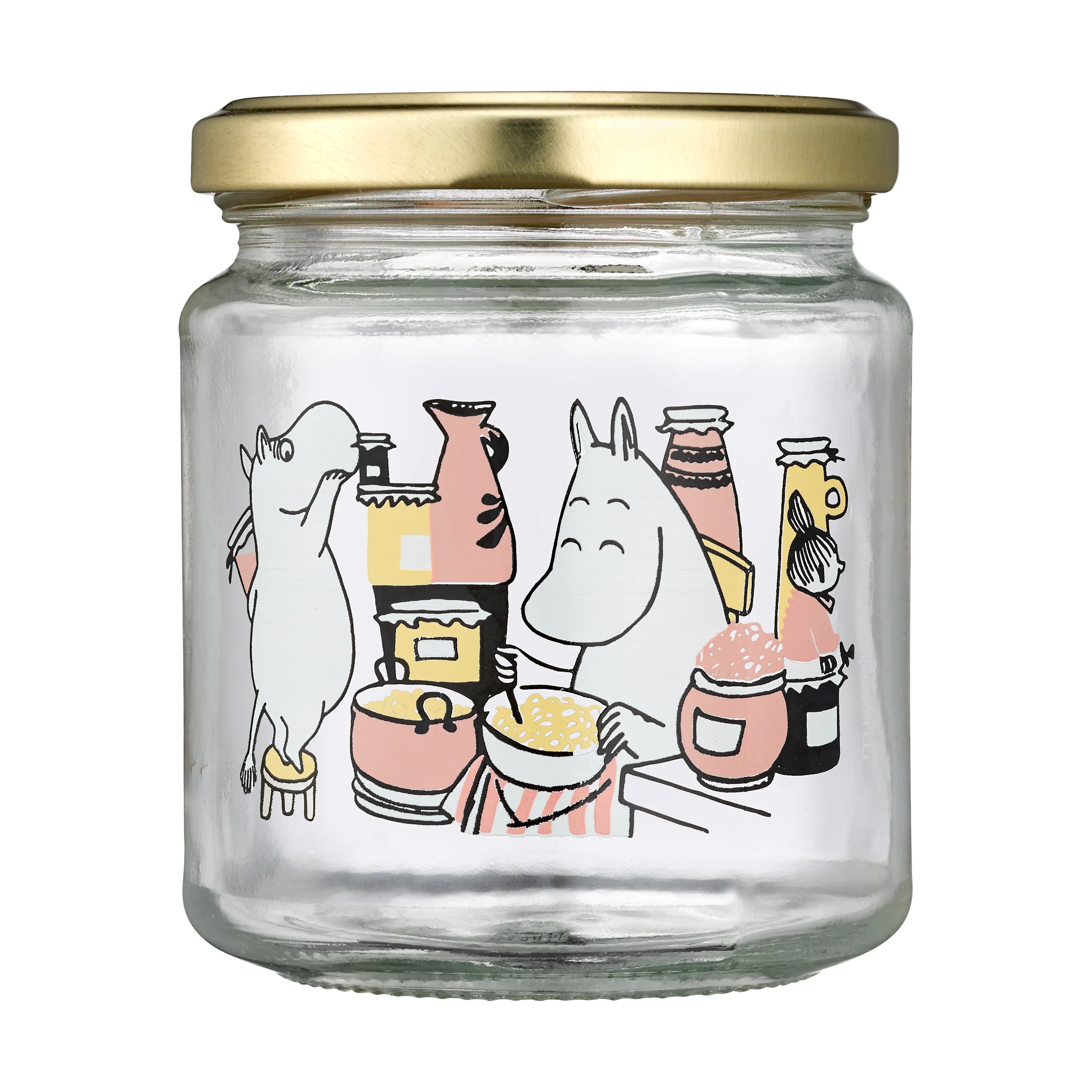 Mumin glass jar 30 cl from Muurla - NordicNest.com