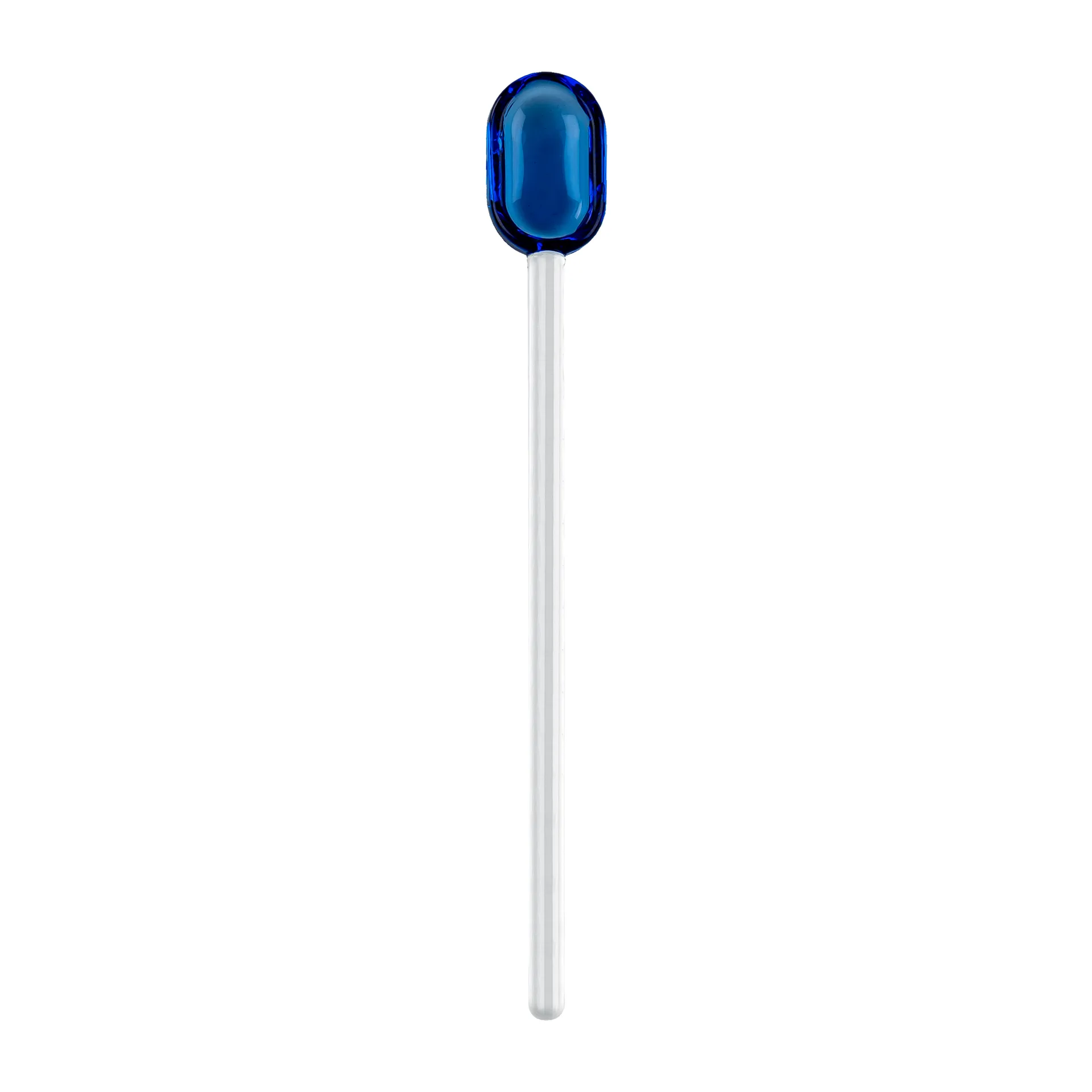 Muurla Muurla latteske glas 15,5 cm Blue/Clear