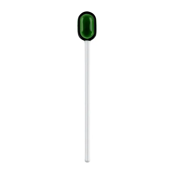 Muurla lattesked glas 15,5 cm, Green