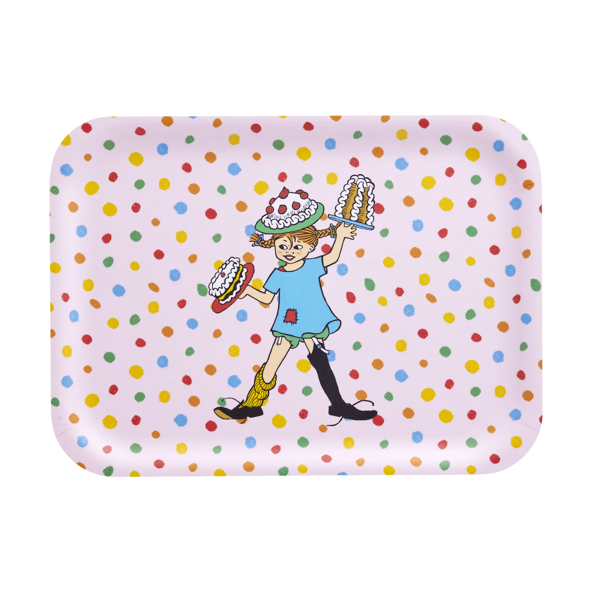 Muurla Pippi bakke 20x27 cm Fødselsdag