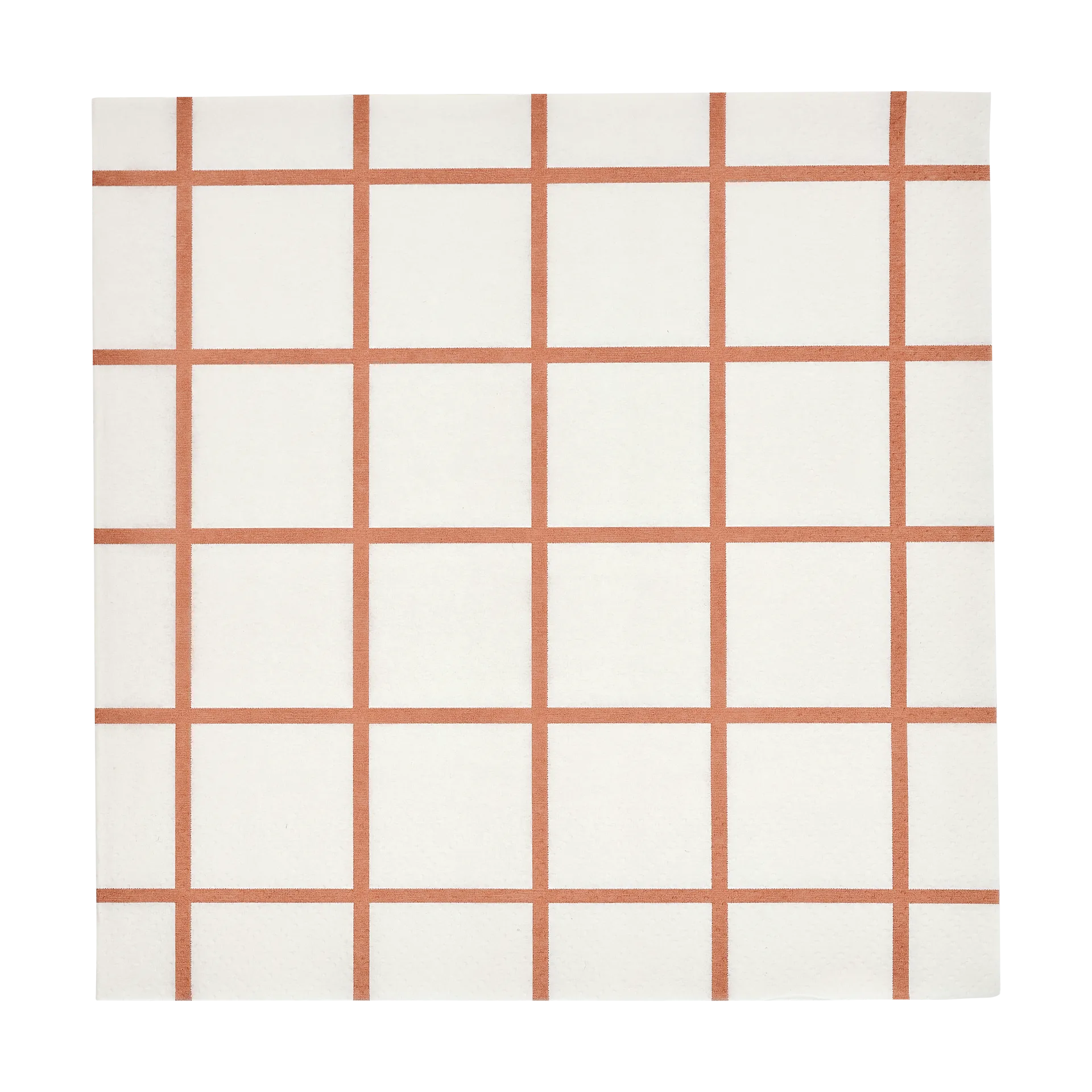 Muurla Serviette en papier Check & Stripes cm 20 pièces Beige — vue 3
