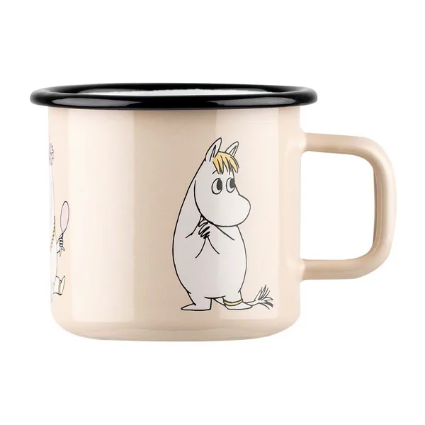 Snorkmaiden Retro emaljmugg 37 cl
