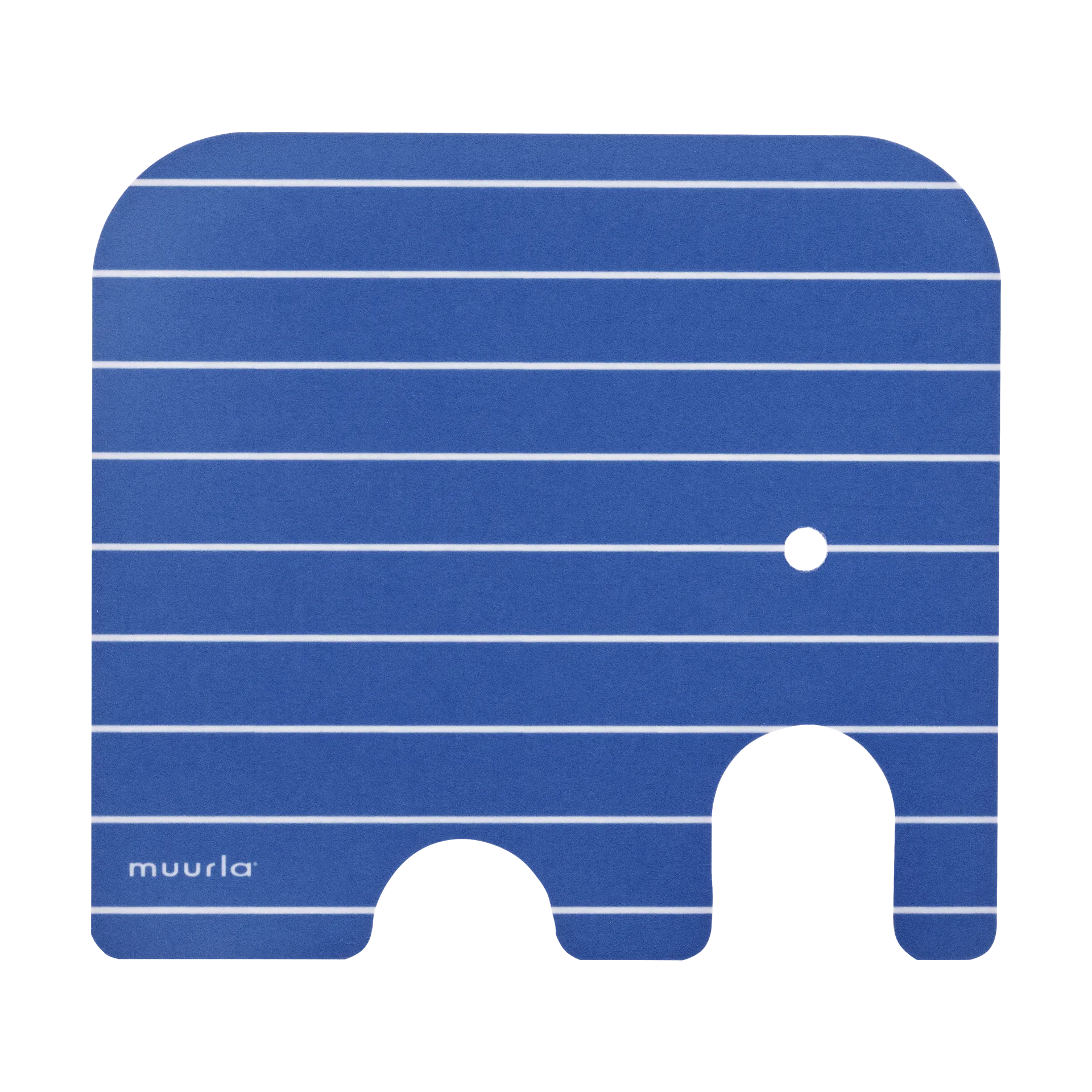 Muurla Sous-verre Elephant cm Blue