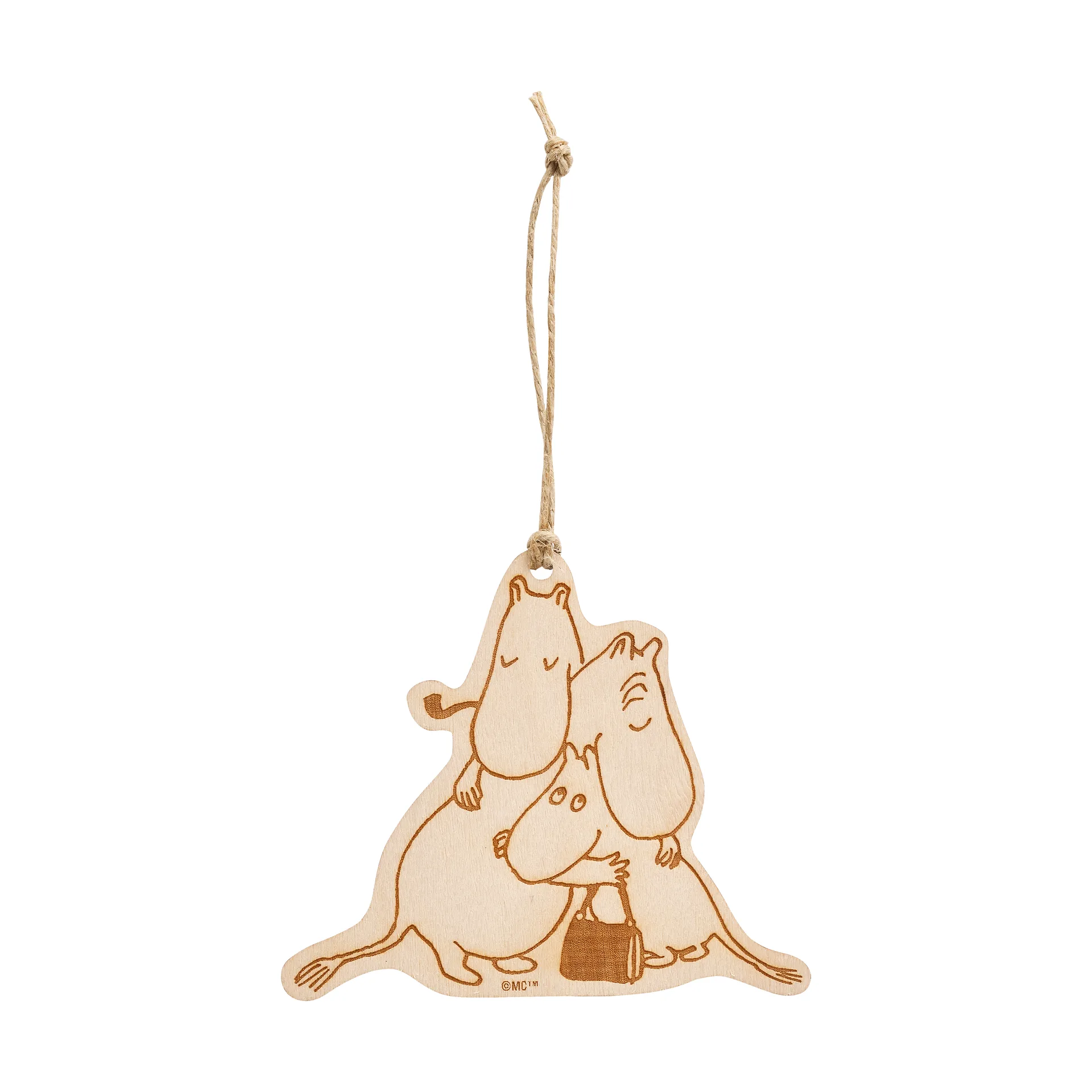 Muurla Suspension décorative Moomin 80 Beige