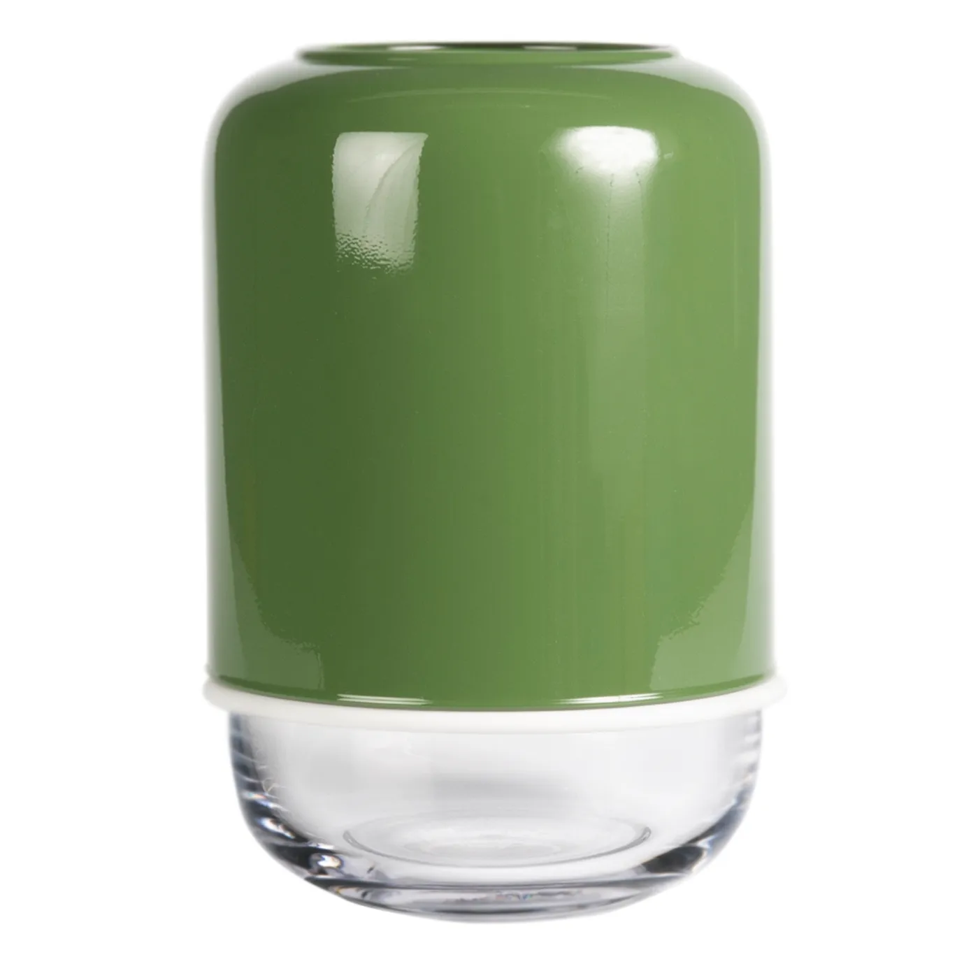 Muurla Vase ajustable Capsule 18- Vert-transparent