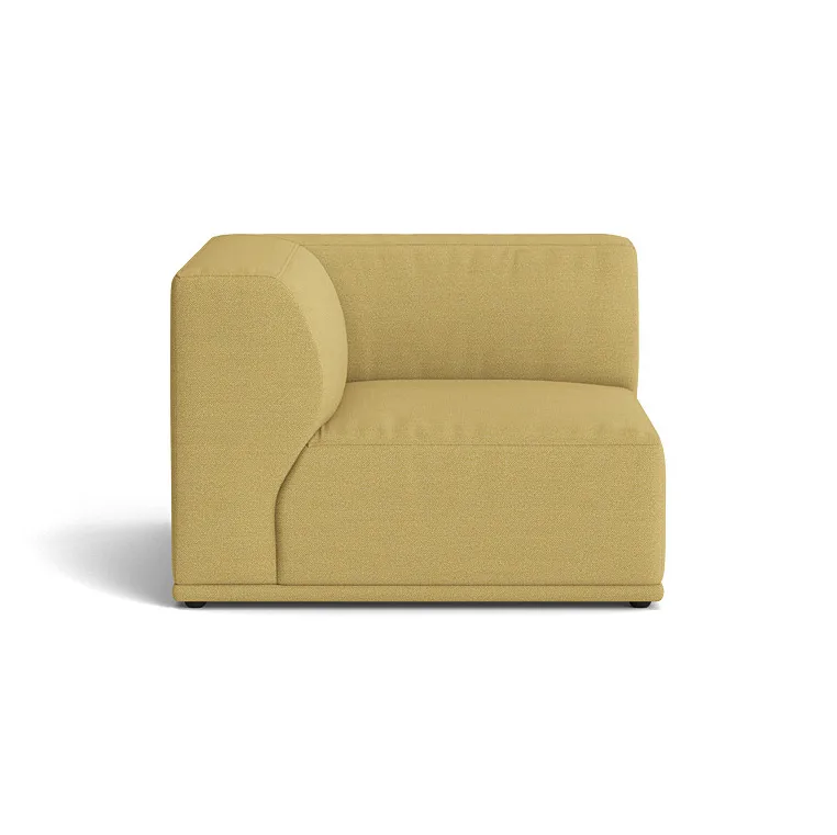 Muuto Connect soft modul Hallingdal 65 nº 407 jaune Section d'angle (F)